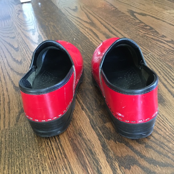 ❌DONATED❌ Red Sanita clog - Picture 5 of 6